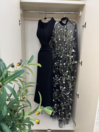 فستان مشجر سبعه اللون