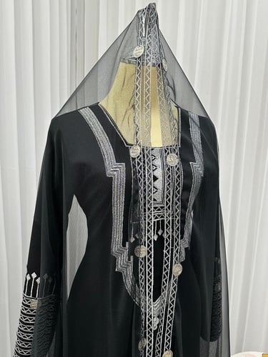 جلابيه تاسيس لون اسود