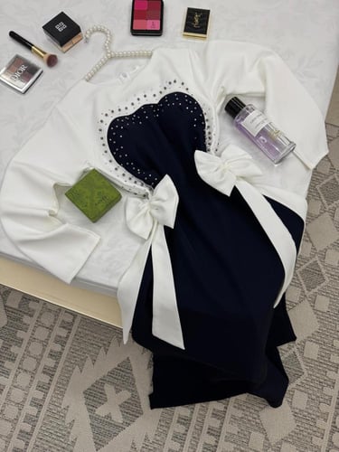 فستان سهرة. راقي لونين