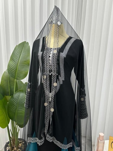 جلابيه تاسيس لون اسود