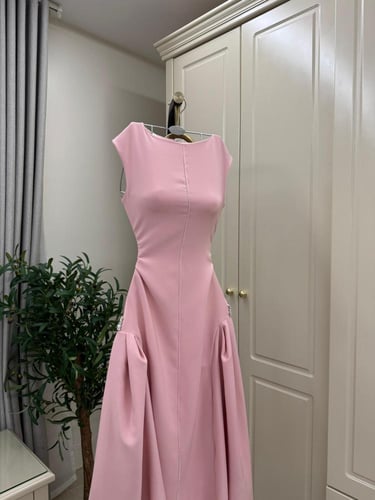 فستان ميد فاخر