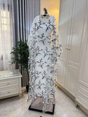 فستان مشجر سبعه اللون