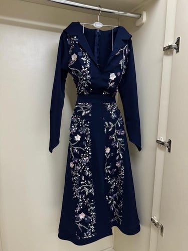 فستان ميد ورد