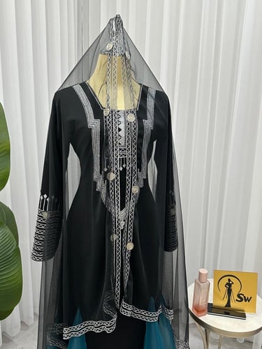 جلابيه تاسيس لون اسود