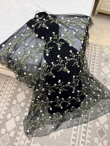 فستان مشجر سبعه اللون