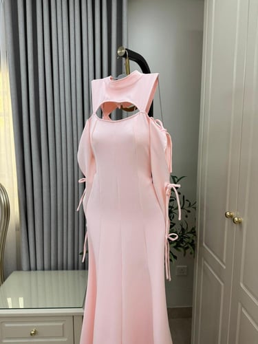 فستان ناعم لونين