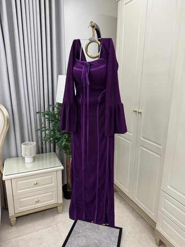 فستان خمسه اللون