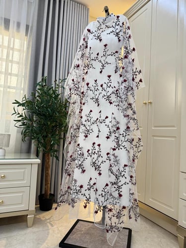 فستان مشجر سبعه اللون