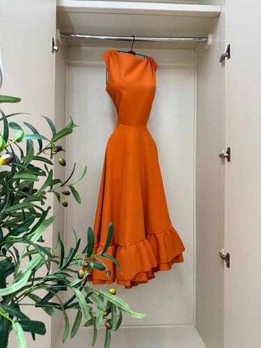 فستان البرتقاله