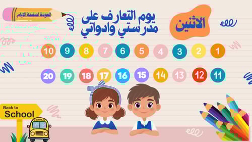 فعاليات اسبوع التمهيدي