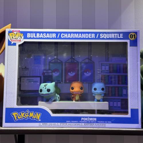 01 Bulbasaur Charmander Squirtle