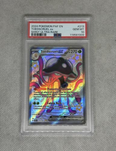Toedscruel Ex PSA 10
