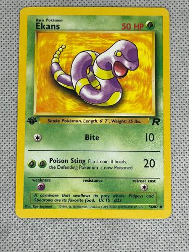 EKANS 1ST EDITION