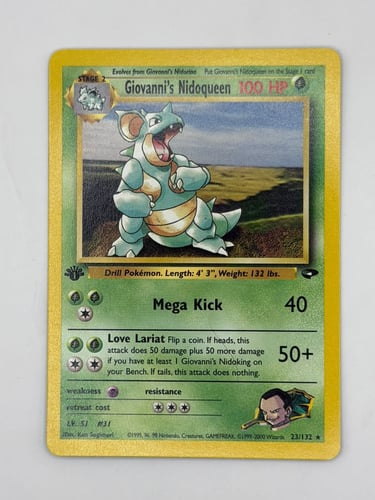 first edition giovannis nidoqueen