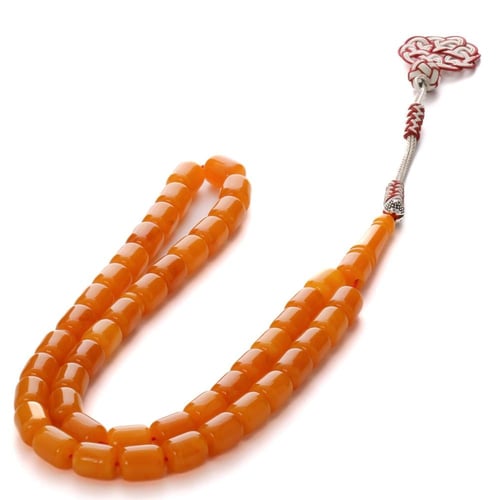 مسباح تراب الكهرمان البولندي طربزونه 45 خرزة