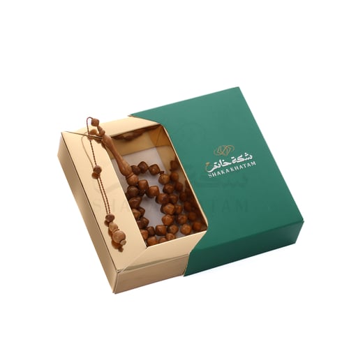 سبحة كوك مخروطي 33 خشبي