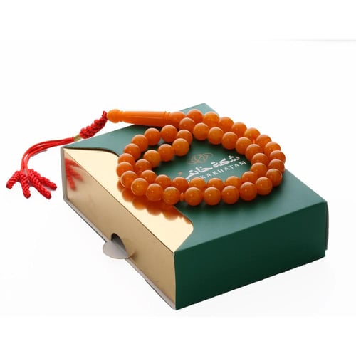 مسباح تراب الكهرمان البولندي طربزونه 45 خرزة