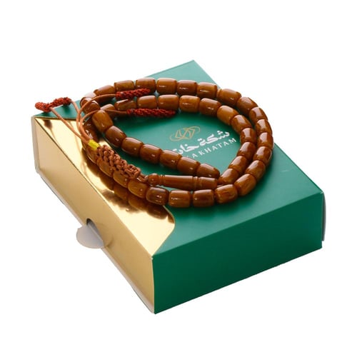 مسباح تراب الكهرمان البولندي طربزونه 45 خرزة