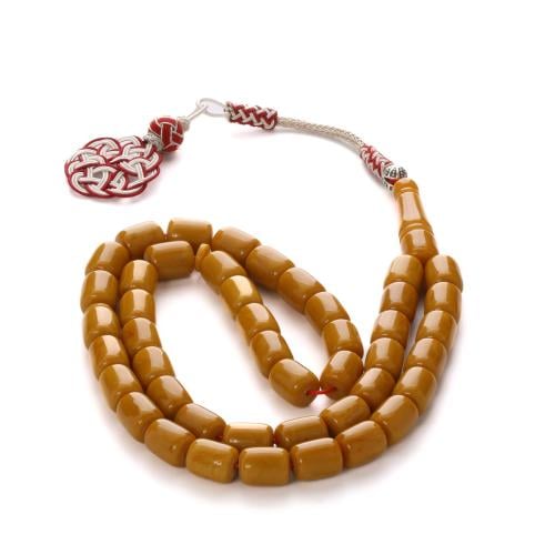 مسباح تراب الكهرمان البولندي طربزونه 45 خرزة