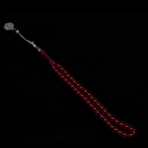 سبحه بكلايت احمر 45 خرزة