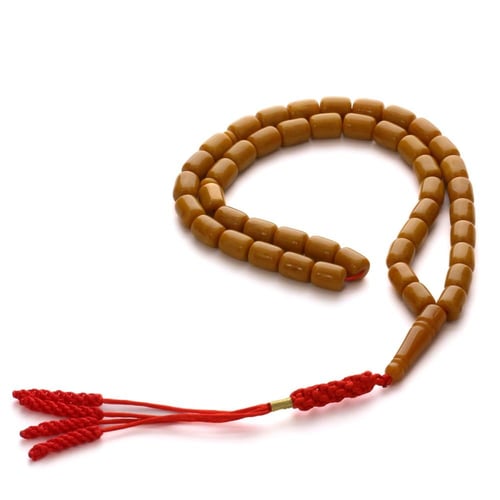 مسباح تراب الكهرمان البولندي طربزونه 45 خرزة