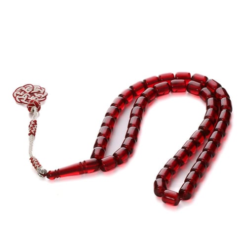 مسباح تراب الكهرمان البولندي طربزونه 45 خرزة