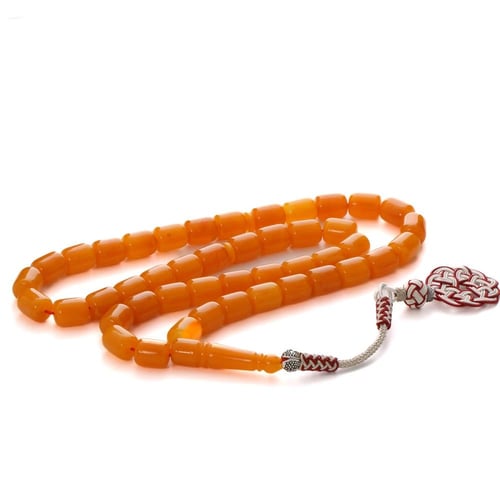 مسباح تراب الكهرمان البولندي طربزونه 45 خرزة