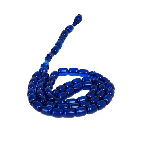 مسباح تراب الكهرمان البولندي قصة برميليه 51 خرزة ب...