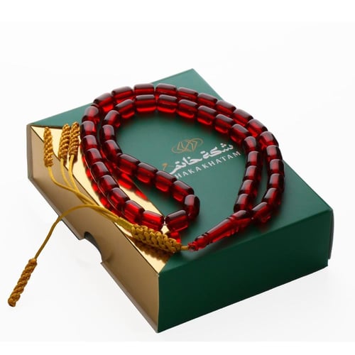 مسباح تراب الكهرمان البولندي طربزونه 45 خرزة