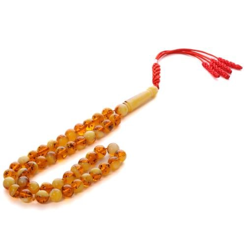 مسباح تراب الكهرمان البولندي طربزونه 45 خرزة