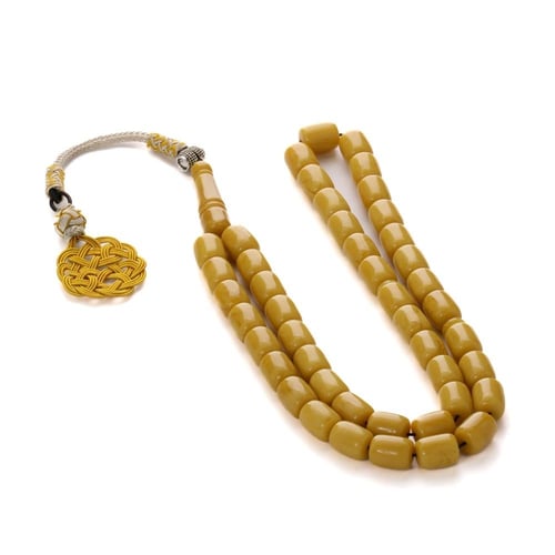 مسباح تراب الكهرمان البولندي طربزونه 45 خرزة