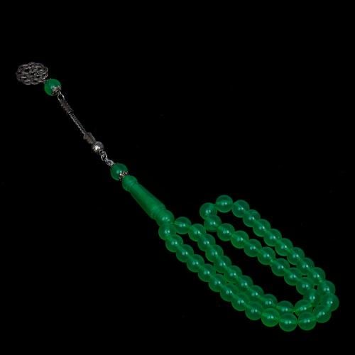 سبح بكلايت بلجيكي GREEN 45 خرزة طربزو راديوم