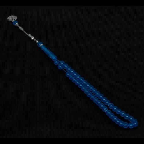 سبحه بكلايت ازرق 45 خرزة طربزون راديوم