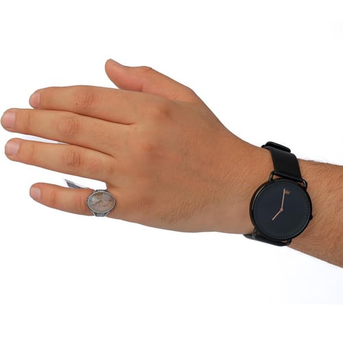 خاتم فضة عقيق مزهر عيار 925 أسترليني