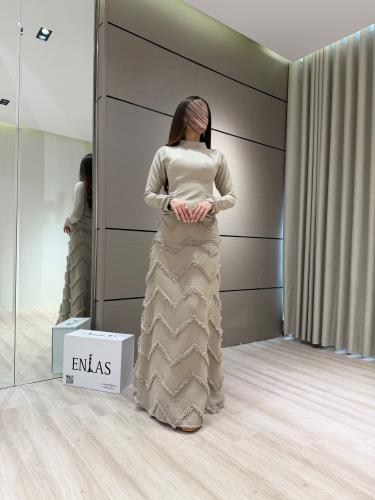 فستان ساتر قماش باربي كوري كلوش دبل