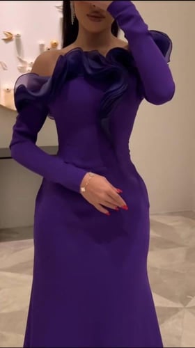 فستان سهرة خامه باربي +تفته