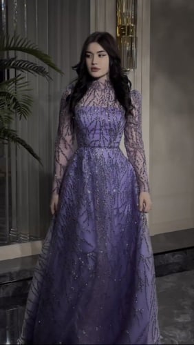 فستان سهرة راقي