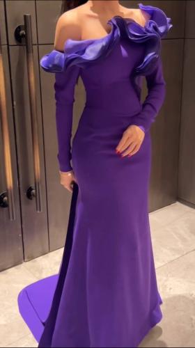 فستان سهرة خامه باربي +تفته