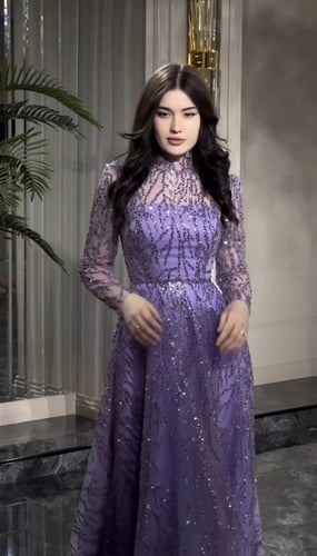 فستان سهرة راقي