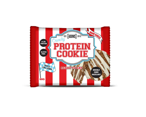 كرنشي بروتين كوكى شوكلاته بندق