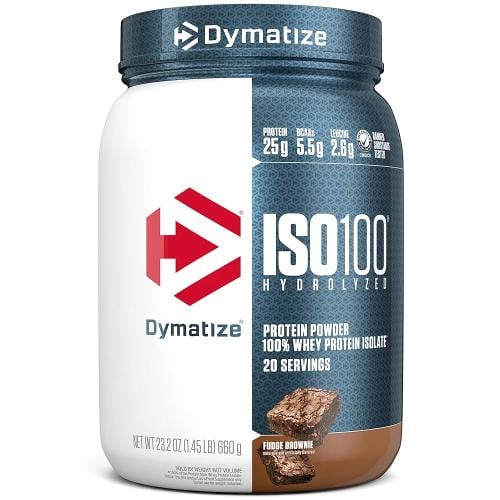 ISO100 fudge brownie 20 serv