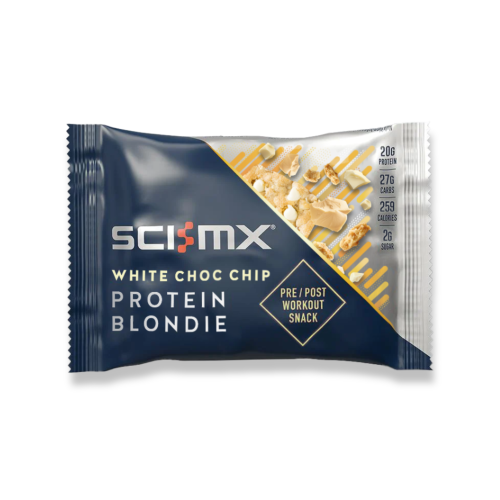 SCIMX White choc chip protein blondie 65g
