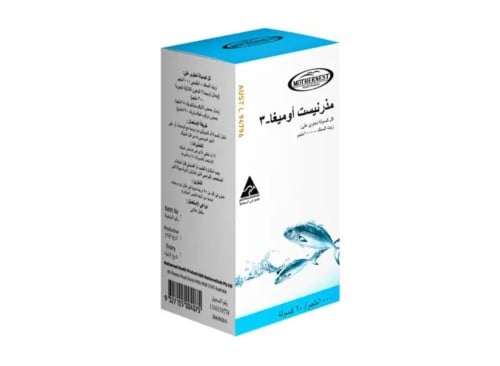 مذرنيست اوميجا 3 زيت السمك 1000 مجم 60 كبسولة