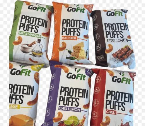 جو فت بروتين بف عالي البروتين 50 جرام Go Fit Protein Puff Chips 50g