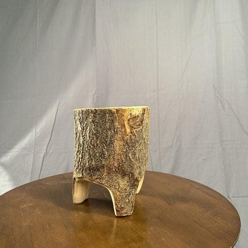 حوض خشب طبيعي