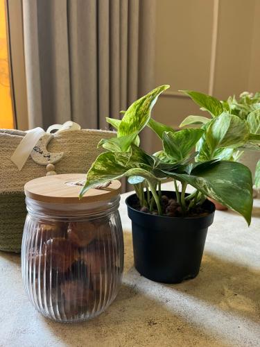 Ramadan gift containing a box of sweet dates and a...