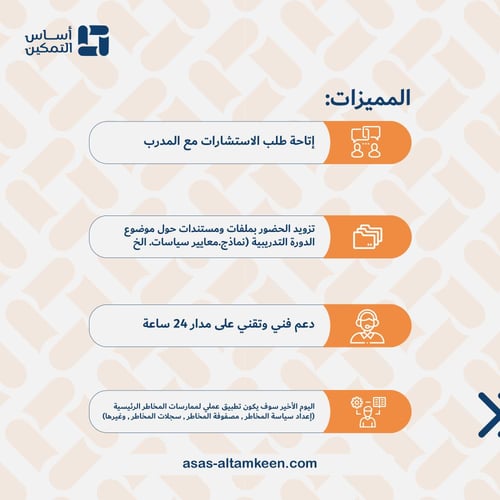 دورة إدارة المخاطر المؤسسية
