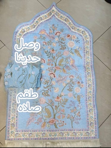 سجاده تركيه مشجره محراب مبطنه خفيف