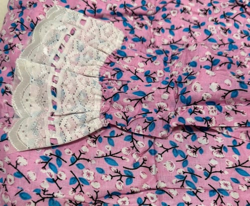 شرشف صلاة قطن مشجر مطاط واسع جامبو بارد وطرحه متصل...