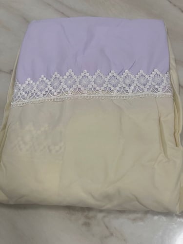 شرشف صلاه بلونين ساده